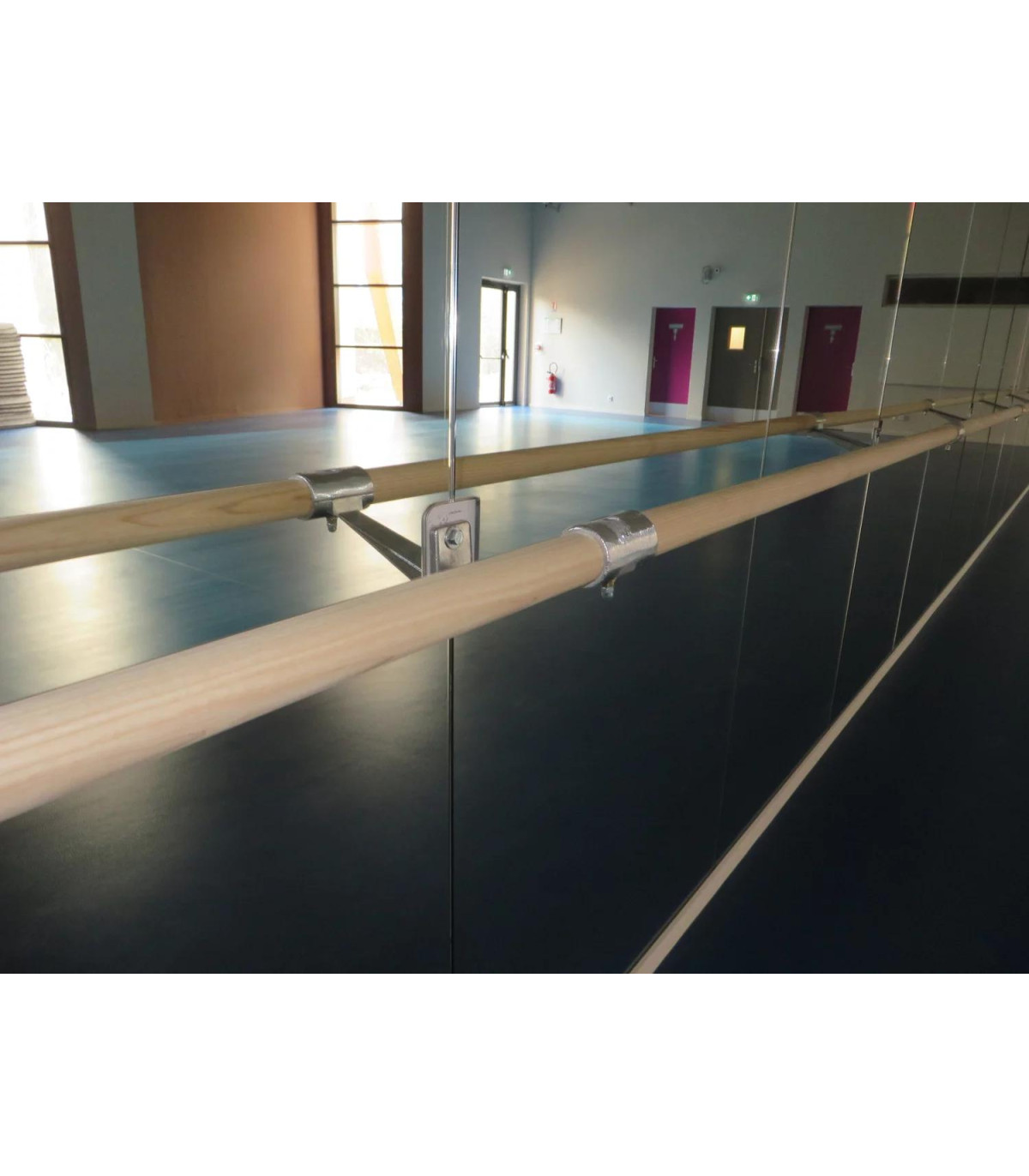 BARRE DE DANSE 1,6 M FINITION BRUT