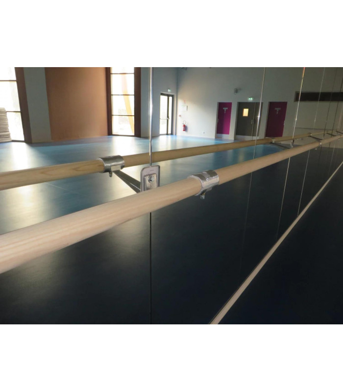 CONSOLE SIMPLE FIXATION MURALE POUR BARRE DE DANSE VUE 2