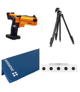 PACK PISTOLET LASER ET CIBLE BIA START + PAD