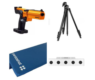 PACK PISTOLET LASER ET CIBLE BIA START + PAD