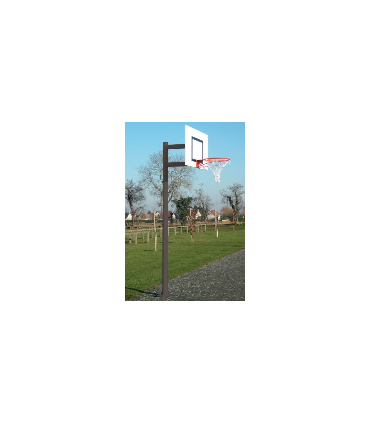 PANIER DE BASKET EXTÉRIEUR TUBE ROND DEPORT 0,6 M