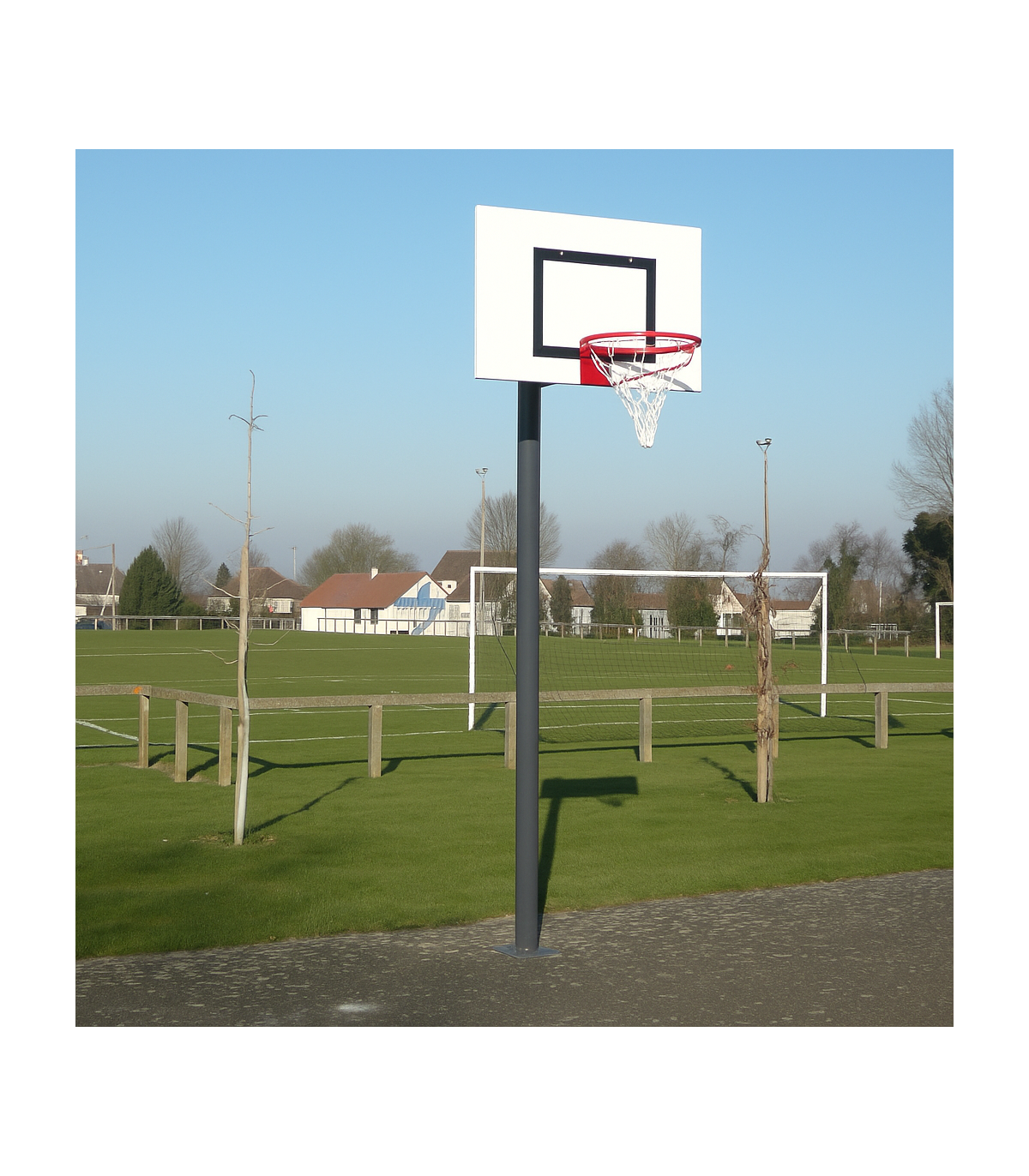 BUT DE BASKET EXTERIEUR TUBE ROND