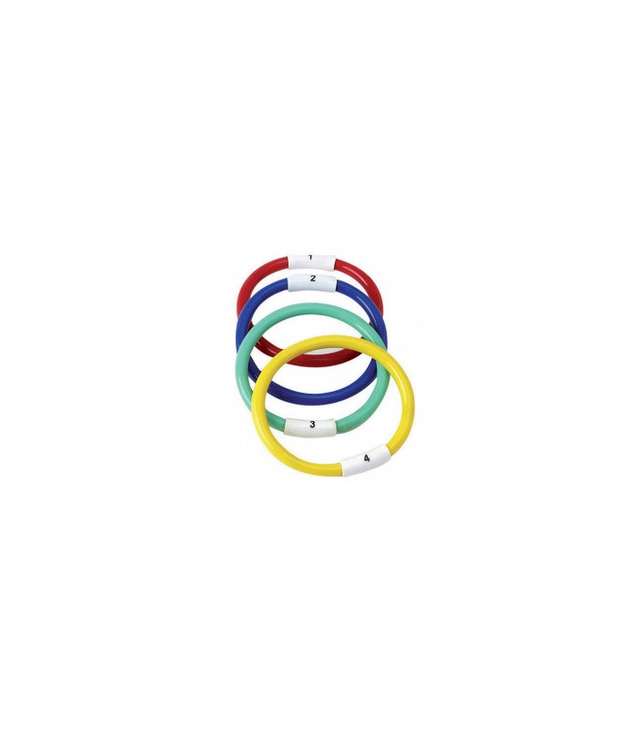 LOT DE 4 ANNEAUX LESTES