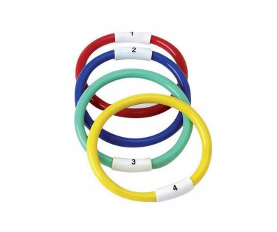 LOT DE 4 ANNEAUX LESTES