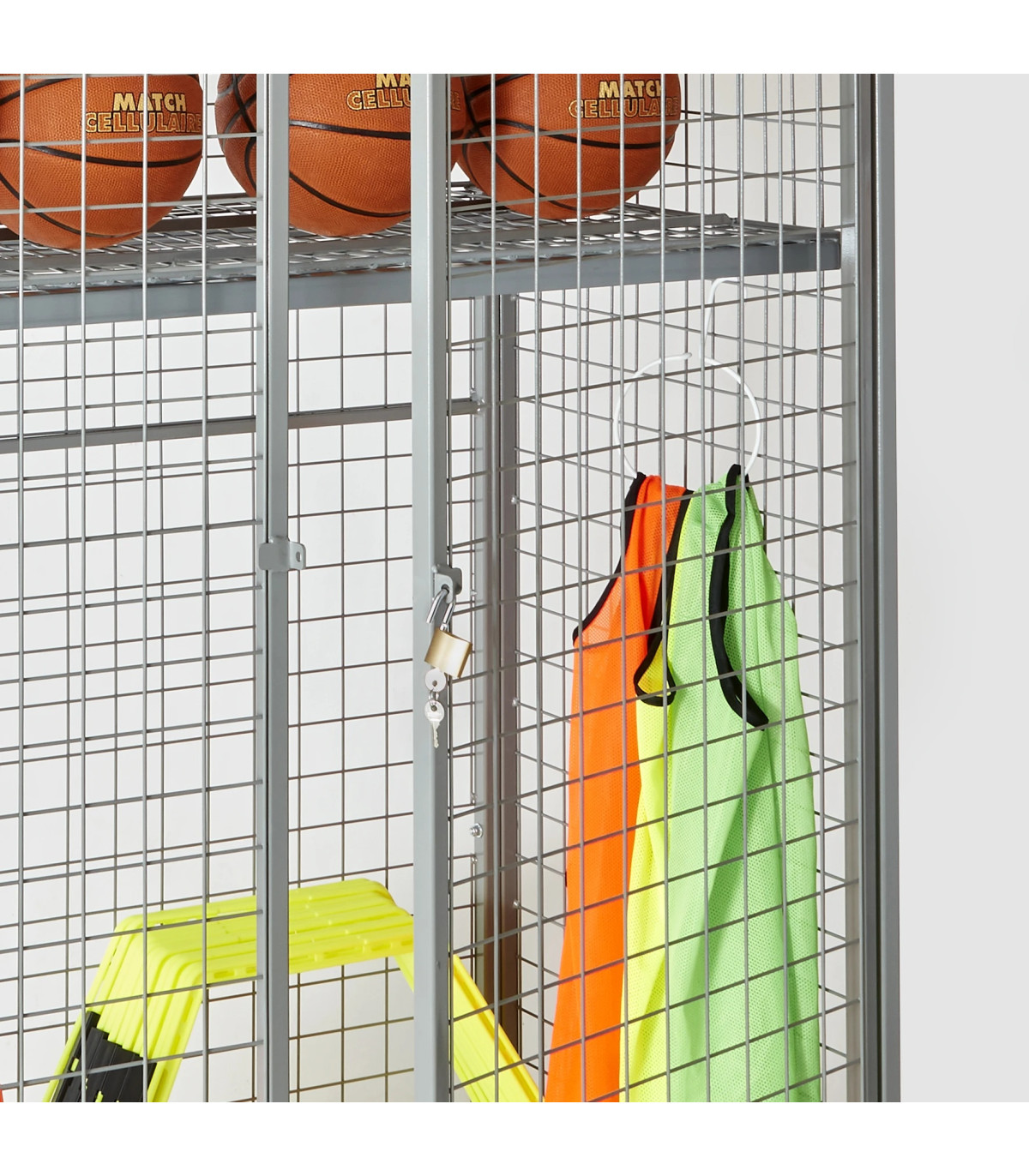 ZOOM ARMOIRE DE SPORT MOBILE 2 PORTES FRANCE