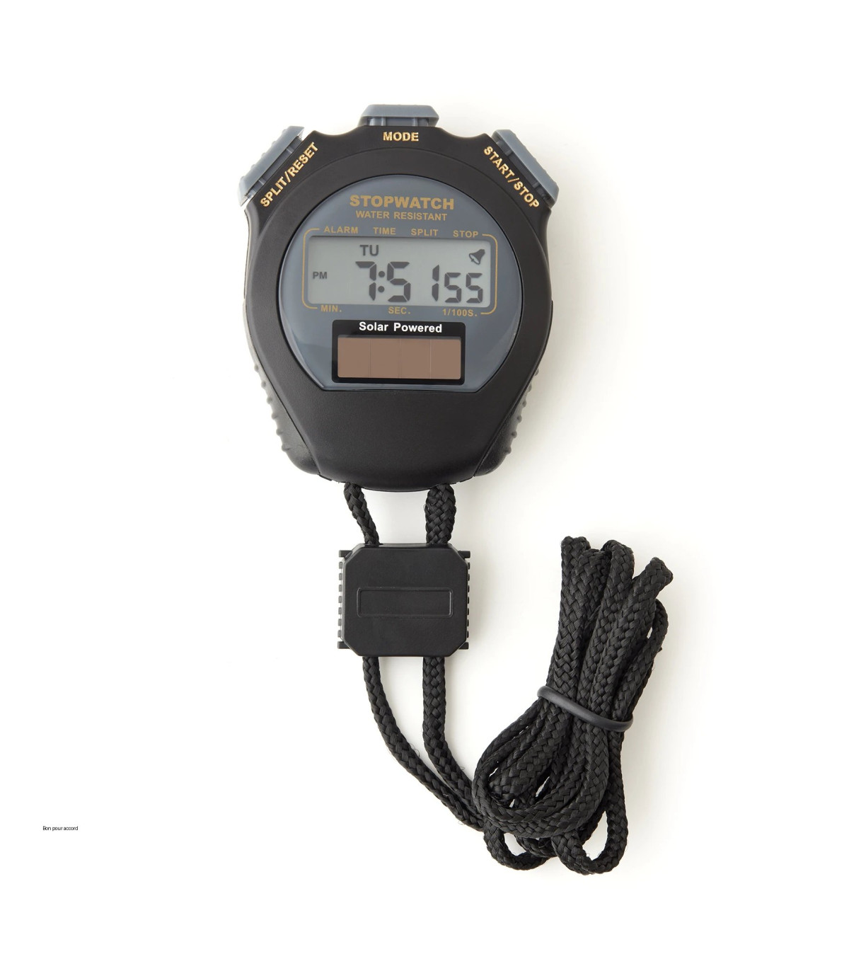 CHRONOMETRE SOLAIRE 2 LIGNES