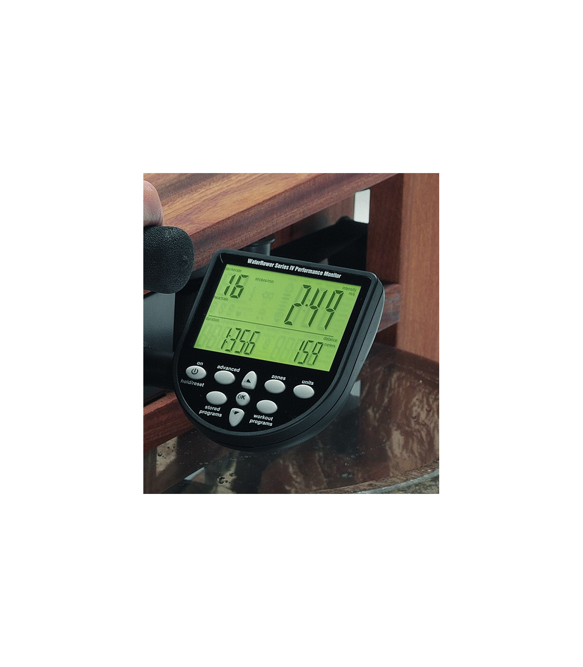 ZOOM ECRAN RAMEUR WATERROWER CLUB