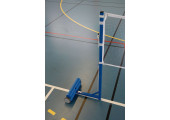 PAIRE DE POTEAUX BADMINTON ENTRAINEMENT AUTOSTABLES 45 KG