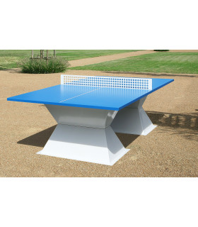  TABLE PING PONG OUTDOOR DIABOLO RESITECH HD 35 BLEUE