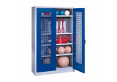 ARMOIRE SALLE DE SPORT PORTES PERFORÉES