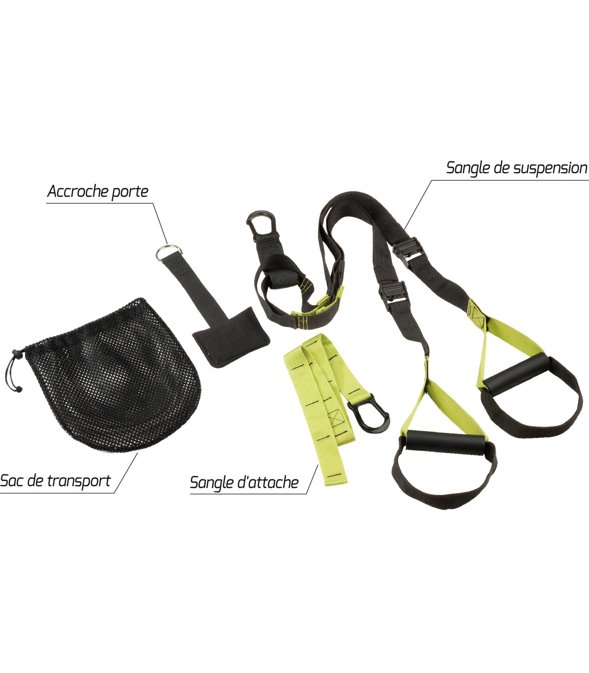 CONTENU KIT SUSPENSION TRAINER