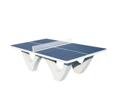 TABLE PING-PONG BETON TOP'MODUL BLEUE