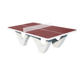 TABLE PING-PONG BETON TOP'MODUL ROUGE TERRE DE SIENNE