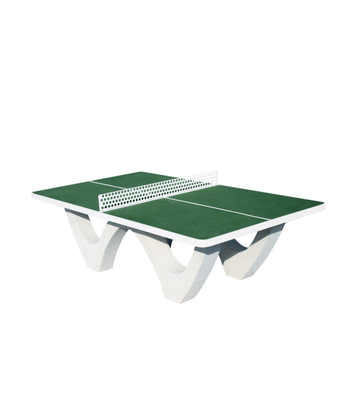 TABLE PING-PONG BETON TOP'MODUL VERTE
