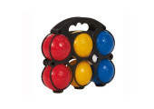 LOT DE 6 BOULES DE PÉTANQUE EN PLASTIQUE