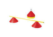LOT DE 10 PLOTS DE SPORT FENDUS