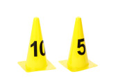 LOT DE 25 CONES SPORT NUMEROTÉS 1 A 25