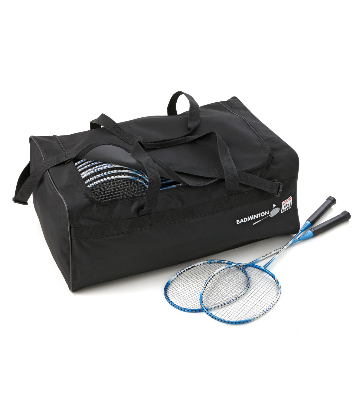 SAC 20 RAQUETTES BADMINTON 6 - 10 ANS / 53 CM