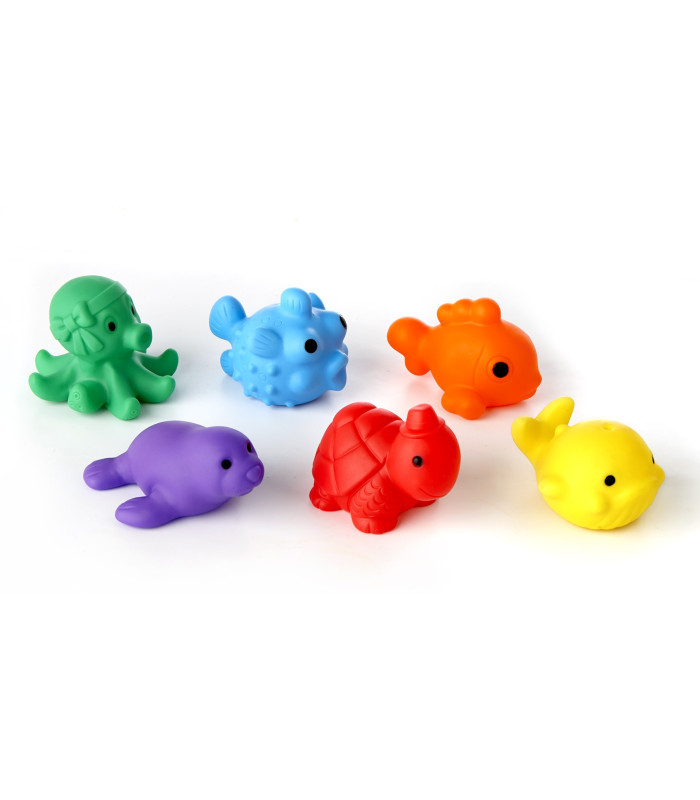 LOT DE 6 ANIMAUX A lANCER