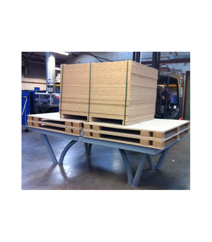 TEST RESISTANCE TABLE PING PONG COLLECTIVITÉS PARK CORNILLEAU
