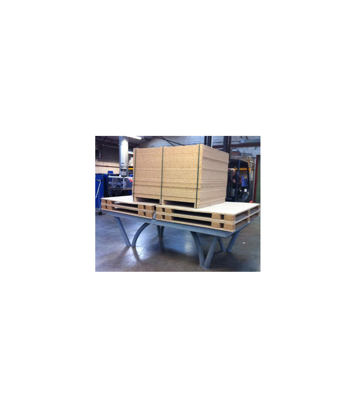 TEST RESISTANCE TABLE PING PONG COLLECTIVITÉS PARK CORNILLEAU