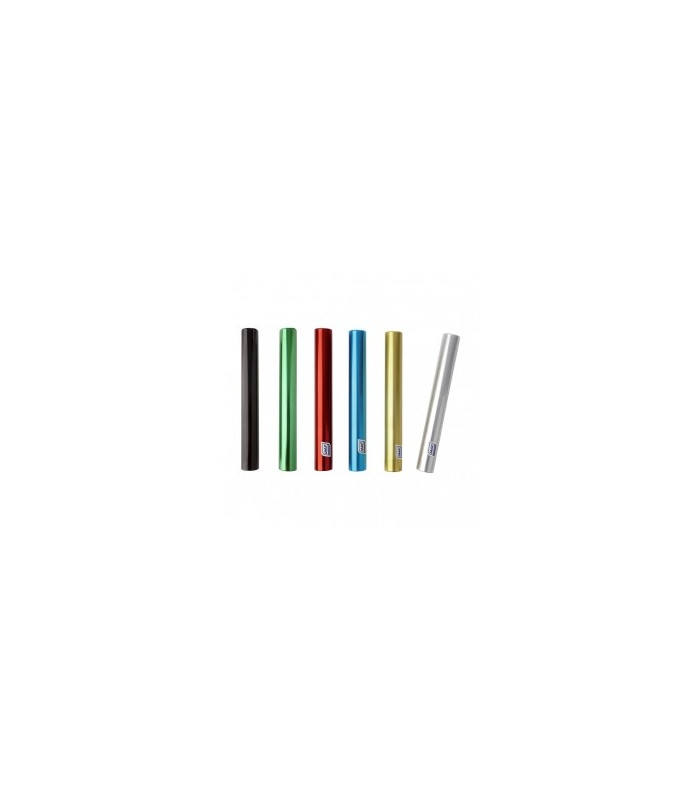 LOT DE 6 BATONS TEMOINS RELAIS ALUMINIUM