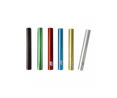 LOT DE 6 BATONS TEMOINS RELAIS ALUMINIUM