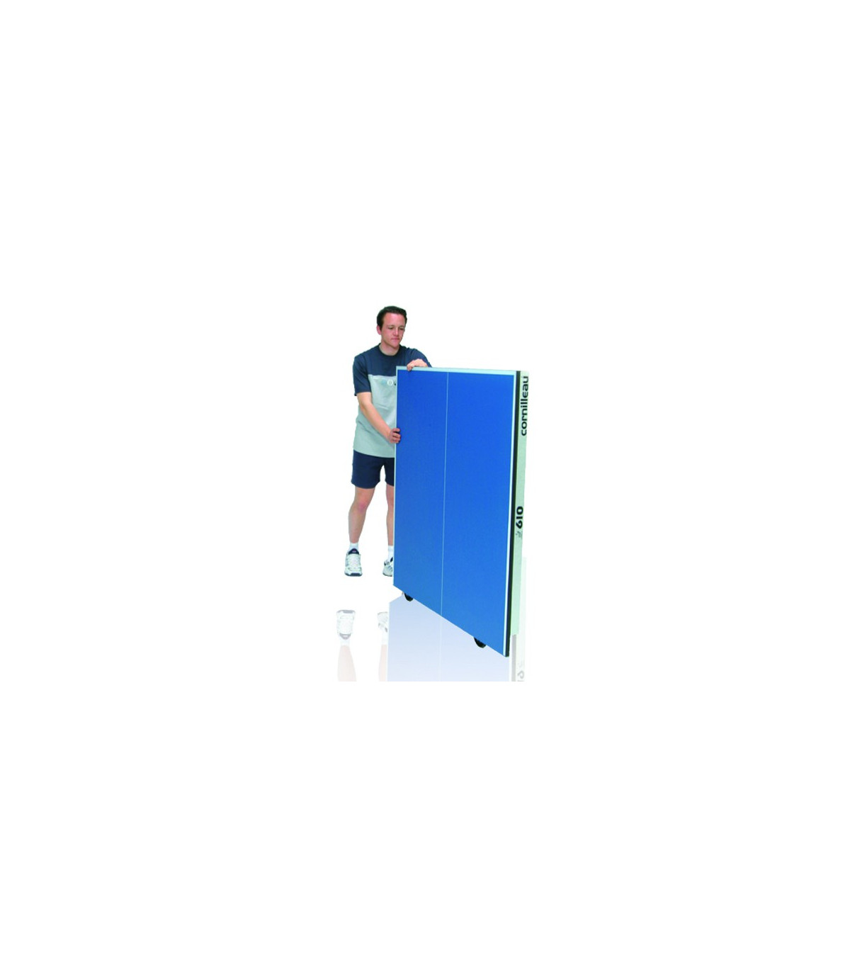 TABLE PING PONG COMPETITION 610 ITTF CORNILLEAU POSITION REPLIEE