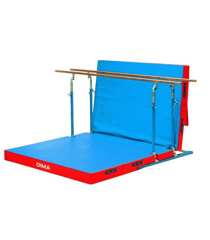 BARRES MIXTES AVEC MATELAS INTÉGRÉ DIMASPORT