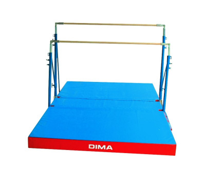 BARRES ASYMETRIQUES AVEC MATELAS INTÉGRÉ