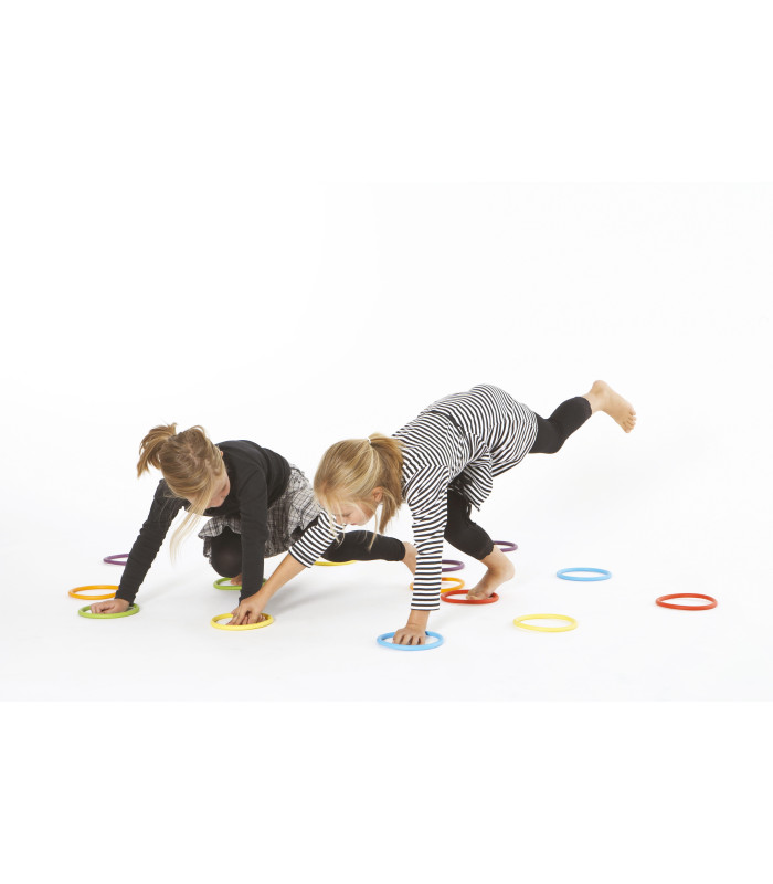 LOT DE 6 ANNEAUX SOUPLES EQUILIBRE