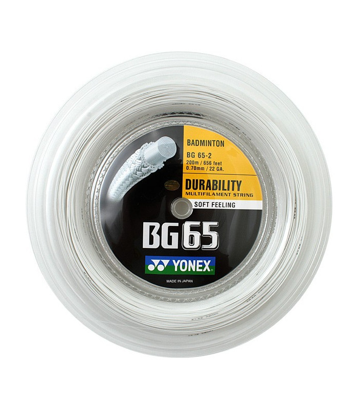  BOBINE DE CORDAGE BADMINTON BG 65 200 M
