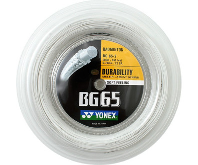  BOBINE DE CORDAGE BADMINTON BG 65 200 M