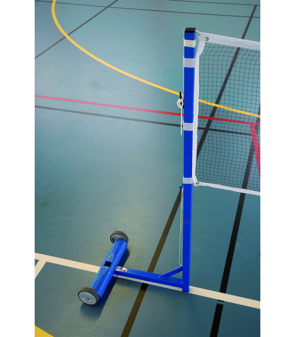 PAIRE DE POTEAUX BADMINTON AUTOSTABLES 25 KG
