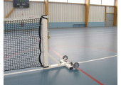 PAIRE DE POTEAUX TENNIS MOBILES ACIER