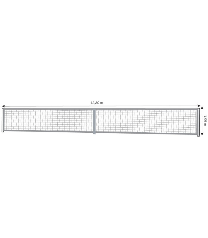 DIMENSIONS FILET TENNIS LOISIR 