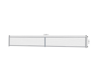 DIMENSIONS FILET TENNIS LOISIR 