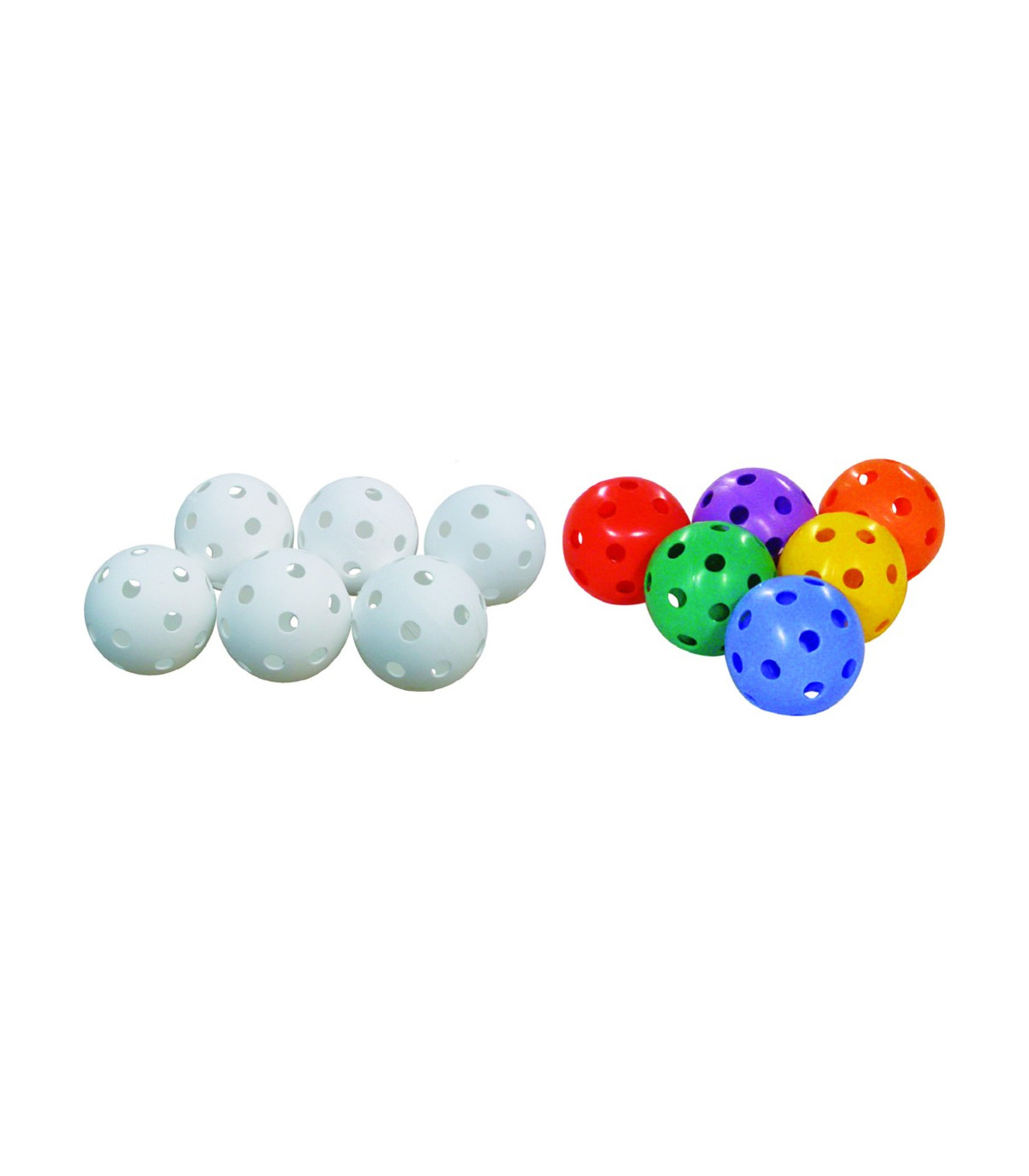 LOT DE 6 BALLES UNIHOCKEY