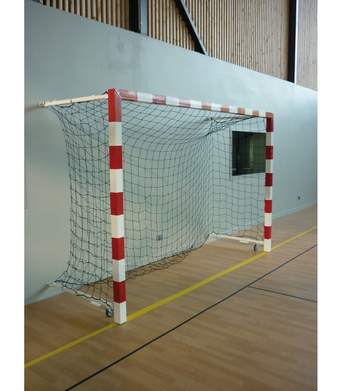 PAIRE DE BUTS HANDBALL RABBATABLES ACIER