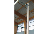 PAIRE DE POTEAUX VOLLEY-BALL SCOLAIRES ALUMINIUM