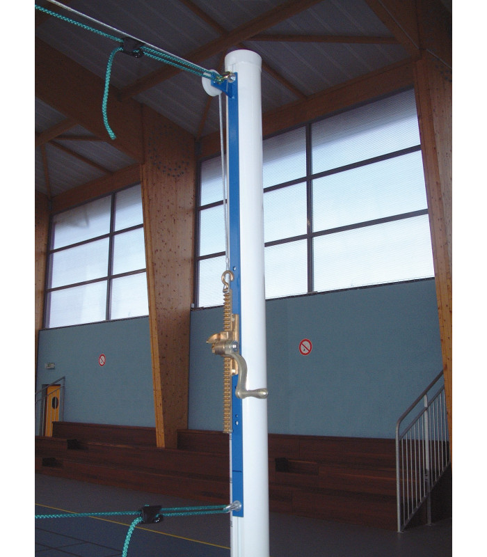 PAIRE DE POTEAUX VOLLEY-BALL ENTRAINEMENT ALUMINIUM