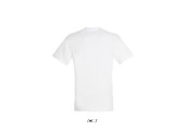 TEE-SHIRT BLANC 150 G ENFANT VUE DOS