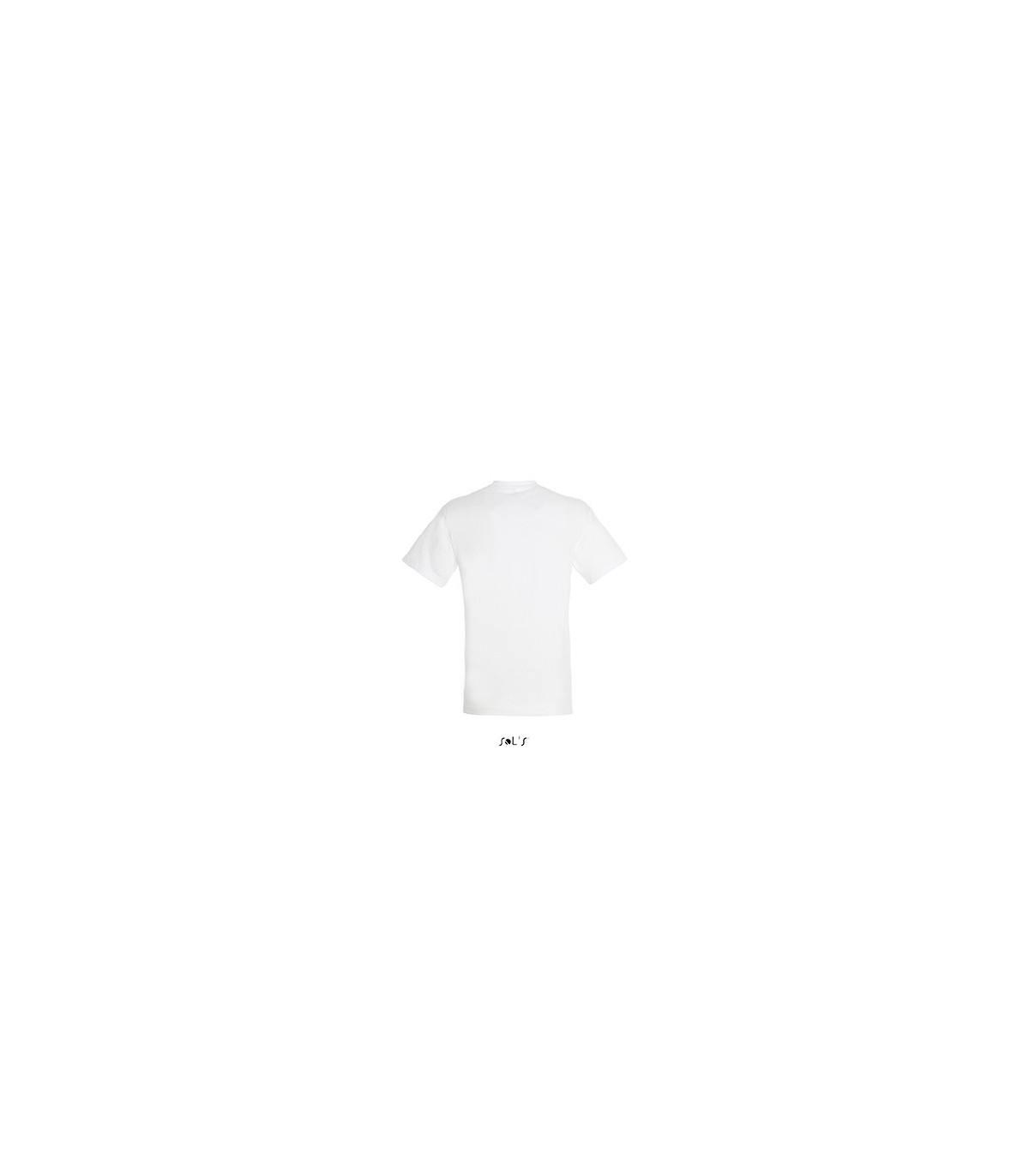 TEE-SHIRT BLANC 150 G ENFANT VUE DOS