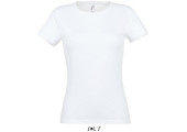 TEE-SHIRT BLANC 150 G FEMME