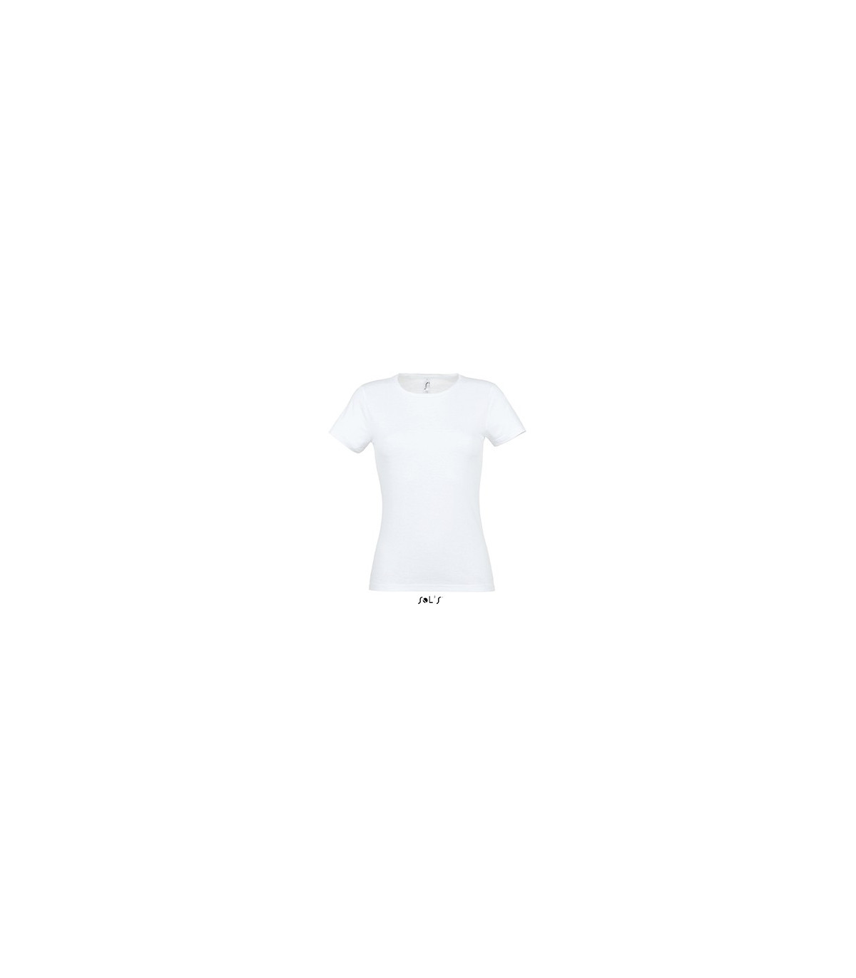 TEE-SHIRT BLANC 150 G FEMME