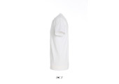 TEE-SHIRT BLANC 190 G ENFANT VUE PROFIL