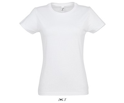 TEE-SHIRT BLANC 190 G FEMME