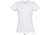 TEE-SHIRT BLANC 190 G FEMME
