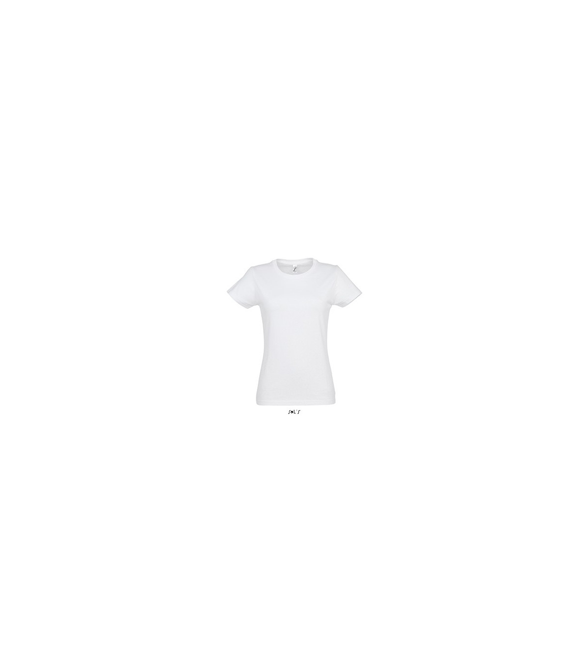 TEE-SHIRT BLANC 190 G FEMME