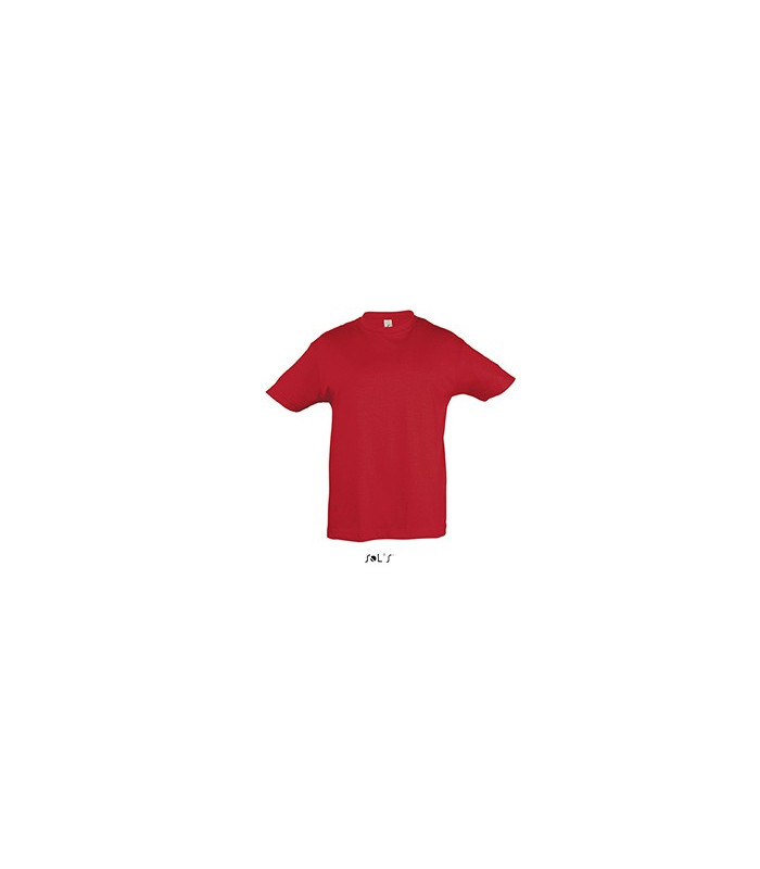 TEE-SHIRT COULEUR 150 G ENFANT ROUGE